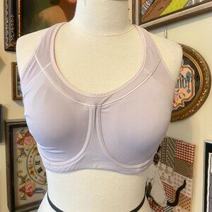 Athleta Glory  Wireless Sports Bra Lavender 38DD